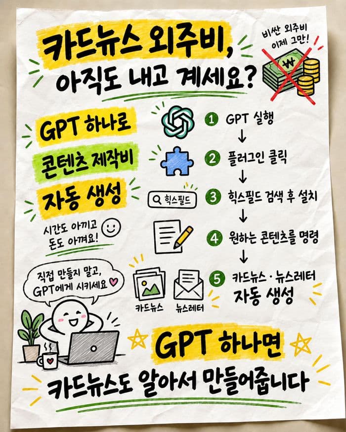 지피티로 만든 카드뉴스
